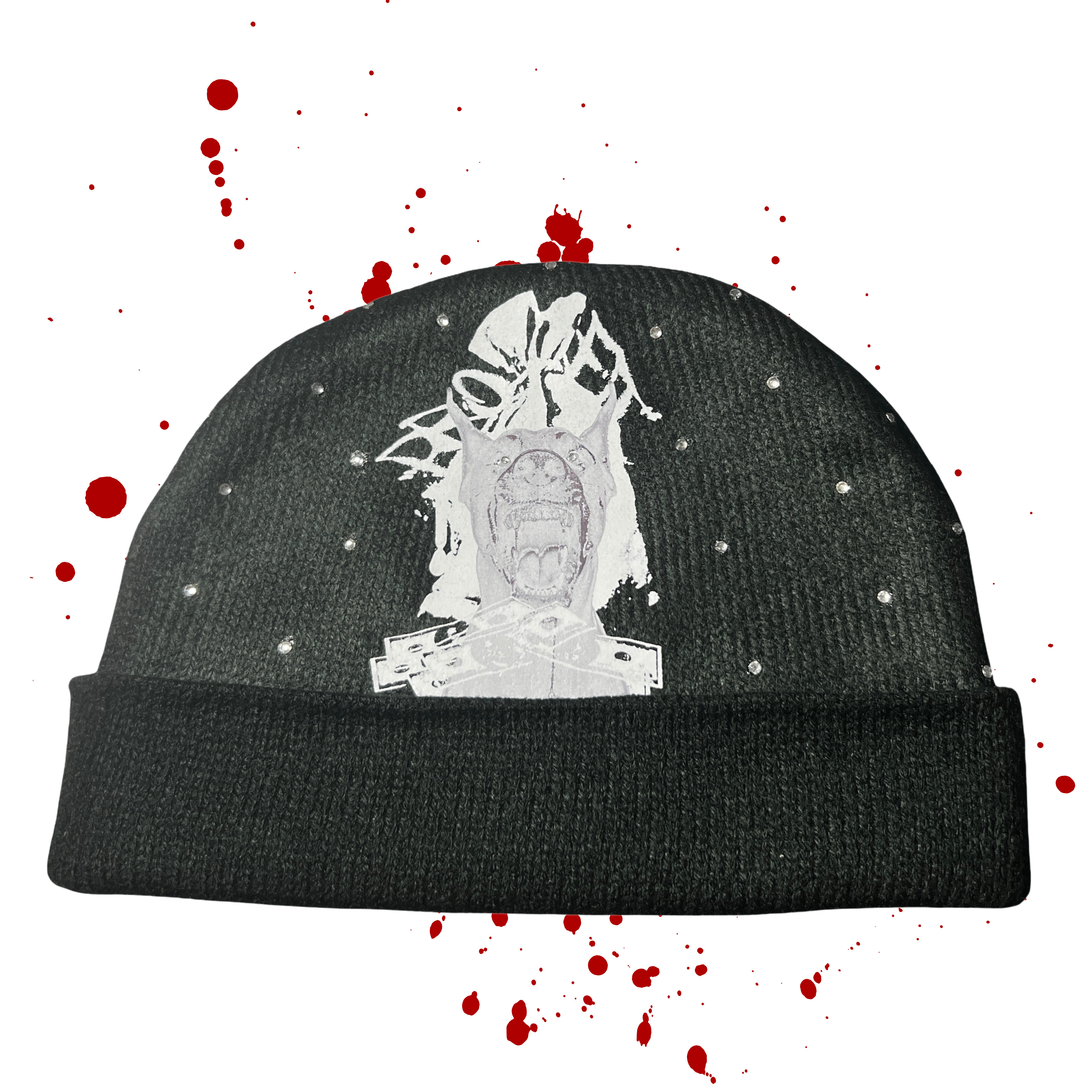 DAWG MONEY BEANIE (HANDMADE)